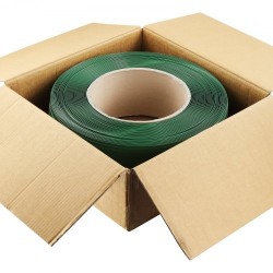 PET-vannenauharulla polyesteri 15,9 mm 0,8 mm 1200 m vihreä