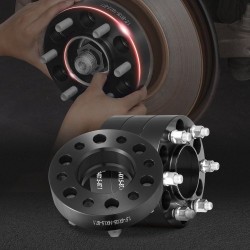 Vanteen levikkeet alumiiniseoksesta 38,1 mm 6-reikäiset 87,1 mm navalla 4 kpl