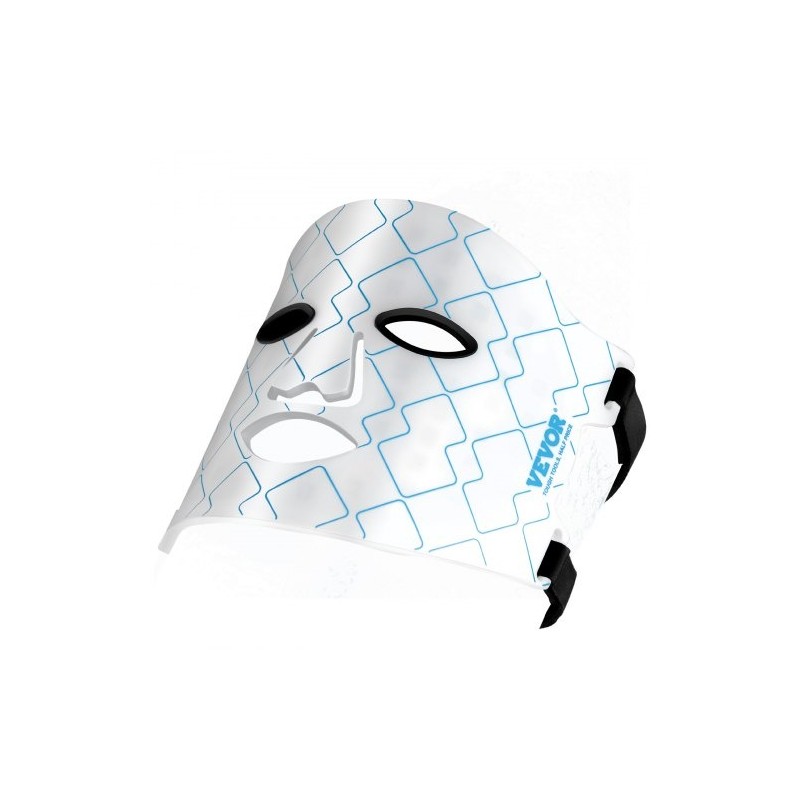 LED-valoterapia-naamio silikoni kasvoille seitsemänvärinen 850 nm lähi-infrapunavalo johdoton