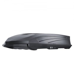 Kattoboksi ABS 488 l 18 kuutiojalkaa 75 kg kuormitus kaksipuolinen avaus