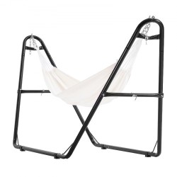 Teräsriippumattojalusta 2,4–4,1 m riippumatoille 1–2 hengelle 550 paunaa