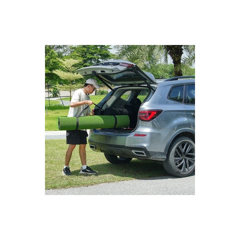 Golflyöntimatto 1,52x1,22m PP tekonurmi 10mm paksu EVA PE pohja 6 tiitä