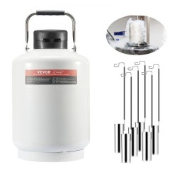 Nestetypensäiliö 6 l ilmailutason alumiinirakenteinen tyhjiöeristetty 6 kasettia kantolaukku