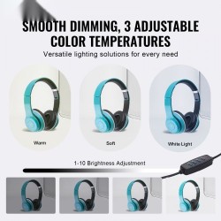 Valolaatikko 410×300×305 mm säädettävä värilämpötila 3000–5600K 6 taustaa USB-virtalähde