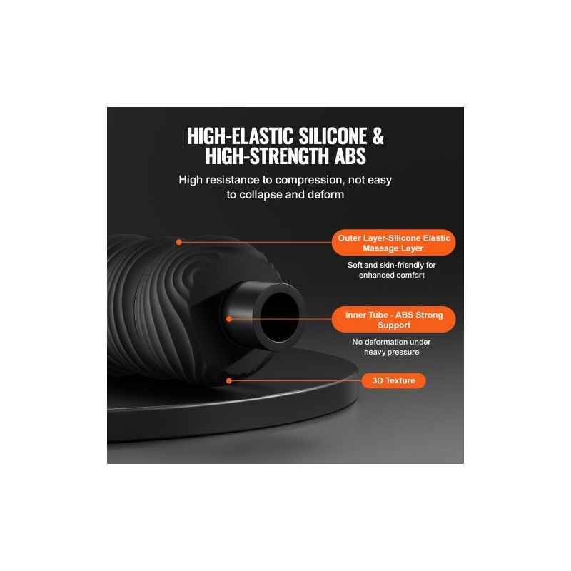 Värisevä maapähkinähierontapallo silikonipinnalla ladattava litiumakku neljällä intensiteetillä syvä lihashieronta