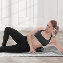 Värisevä maapähkinähierontapallo silikonipinnalla ladattava litiumakku neljällä intensiteetillä syvä lihashieronta