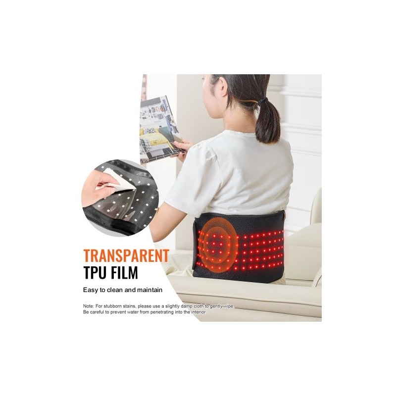 Punavalovyö neopreenikangasta 660 nm 850 nm 80 LED-valoa langaton 3000 mAh