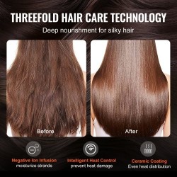 Muotoilu- ja kuivausharja 7-osainen 4 muotoiluharjaa 3 suulaketta 1600 wattia