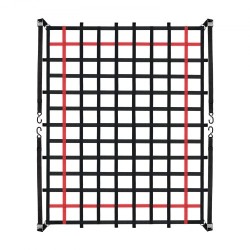 Kuormaverkko polypropeeni 2440 x 1830 mm 272 kg kantavuus 4 säädettävää hihnaa