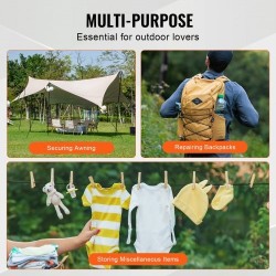 Kuminauha 3/8-tuuman 36 m rullassa polypropeeni ja kumi musta raskaaseen käyttöön