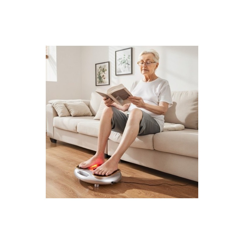 Jalkojen sähköstimulaattori EMS ja TENS 25 ohjelmaa 99 voimakkuustasoa kaukosäädin