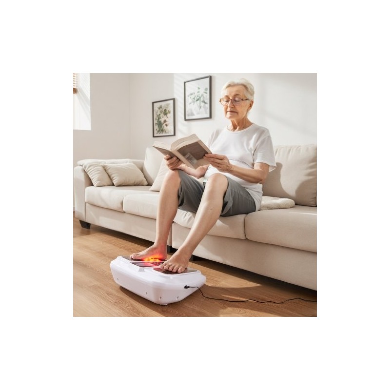 Jalkastimulaattori EMS ja TENS hierontarulla 25 tilaa 99 tasoa