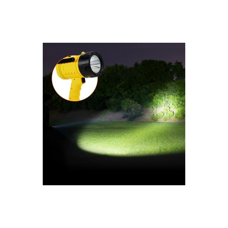 Ladattava käsivalaisin 1000000 lumenia IP67 10000 mAh 4 valaistustilaa irrotettavat värilinssit