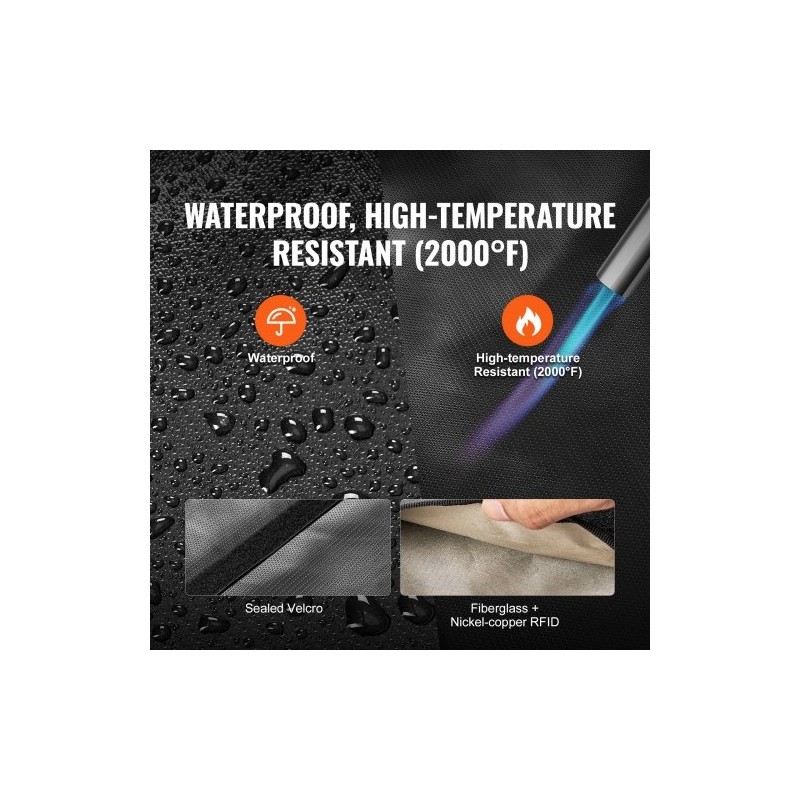 Faradayn suojapussi lasikuitu nikkeli-kupari 430 x 381 mm kannettavalle tietokoneelle