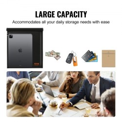 Faradayn suojapussi lasikuitu nikkeli-kupari 430 x 381 mm kannettavalle tietokoneelle