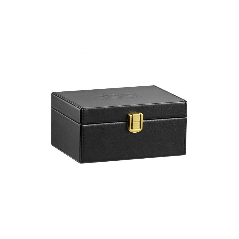 Signaalinsuojauslaatikko PU-nahkainen musta 150×115×74 mm estää WiFi Bluetooth GPS RFID 5G
