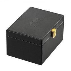 Faraday-laatikko PU-nahka musta 160×130×93 mm 5–8 avainta