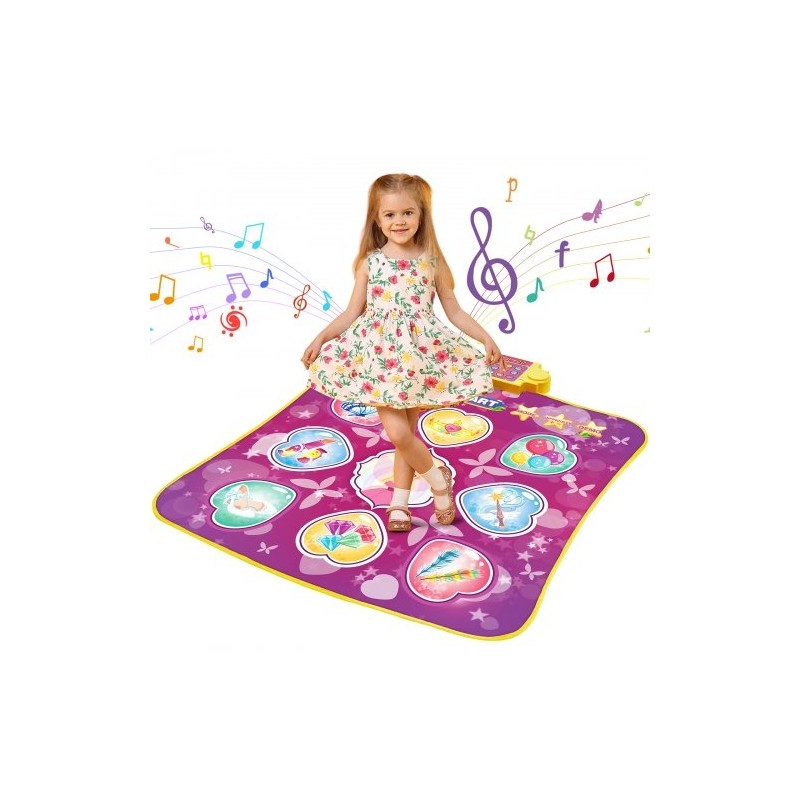 Tanssimatto vinyyli yhdeksän painiketta taitettava kolme pelitilaa