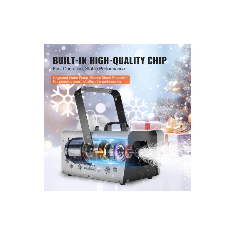 Lumitykki teräsrunko ja polypropeeni 1500 watin 5 litran sisäkäyttöön käsikäyttöinen tai ripustettava