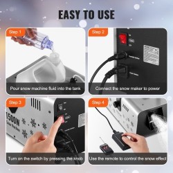 Lumitykki teräsrunko ja polypropeeni 1500 watin 5 litran sisäkäyttöön käsikäyttöinen tai ripustettava