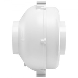 Radonpoistopuhaltimen asennussarja ABS runko 148 114 mm 380 CFM 2 liitintä