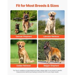 Koiran lonkkatukiliivi hengittävä verkkokangas ja neopreeni XL lonkan ja lantion tukeen