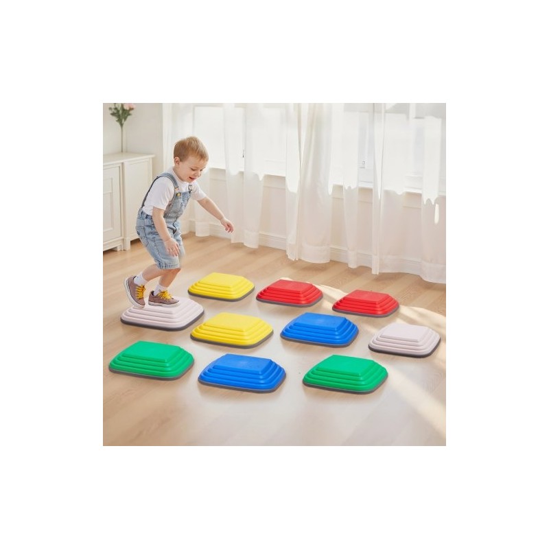 Tasapainokivet 10 kpl PP ja TPE materiaalia liukumattomilla pinnoilla