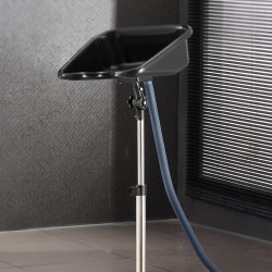 Jalallinen kannettava pesuallas hiusten pesuun säädettävä korkeus ja kallistuskulma kevyt pitkä tyhjennysletku