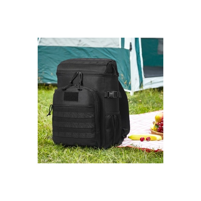 Kylmälaukku 25 L 600D polyesteri musta MOLLE irrotettavat säilytyslaukut