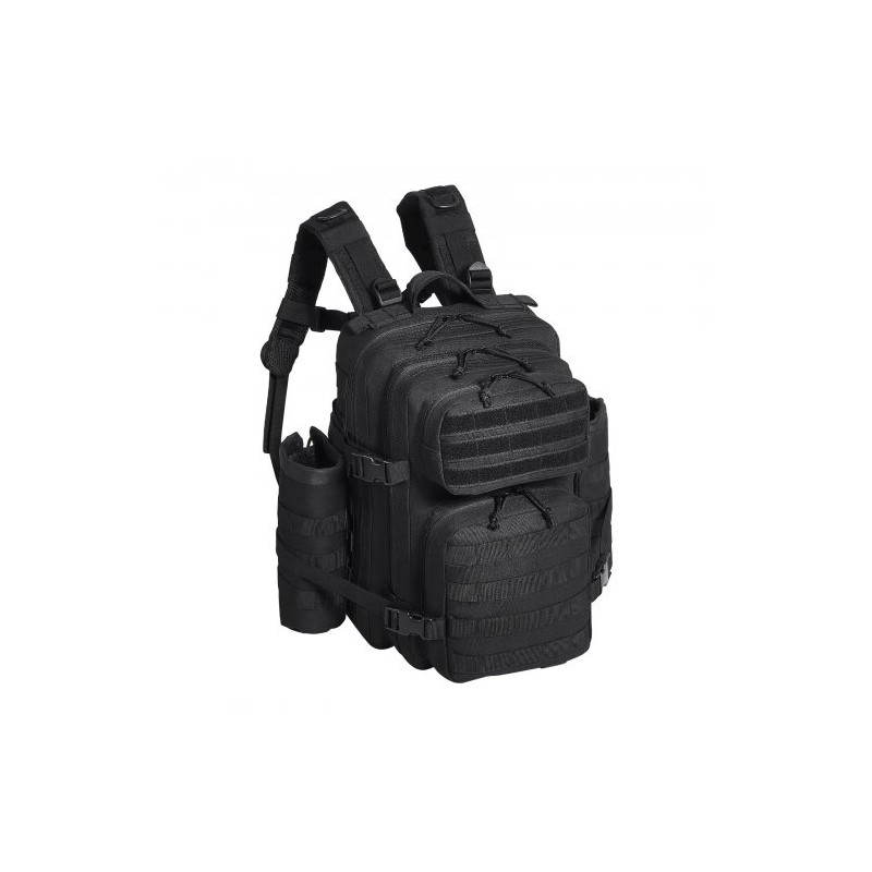 Taktinen reppu 25L 600D polyesteri MOLLE musta vaellukseen