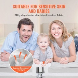 Vuodesilta kaksipatjaa yhdistävä polyesteripuuvillakangas ja tiivis muistivaahto 10 metrin sänkyvyöllä