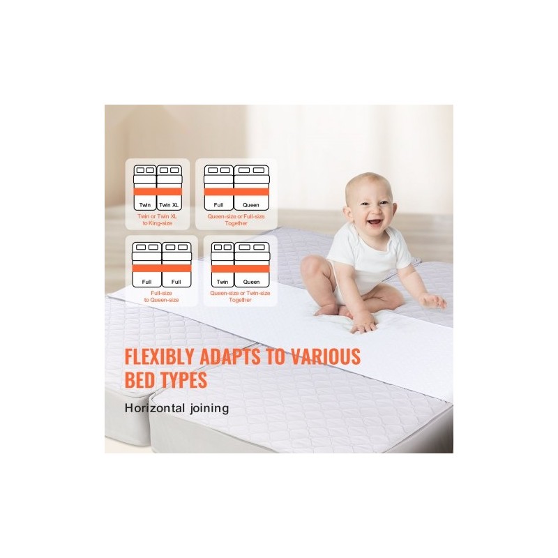 Siltapala 320 g polyesteripuuvilla 2540 x 610 mm 25D-muistivaahdolla parivuoteeseen