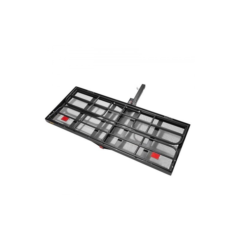 Teräksinen taitettava vetokoukkuun kiinnitettävä tavarakori sopii 2 tuuman vastaanottimeen