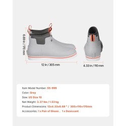 Kumisaappaat kumiset miesten vedenpitävät EVA sisäpohjalla työkäyttöön