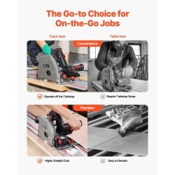 Upotussaha 165 mm 1200W 50-hampainen kovametalliterä puulle muoville ja metallille