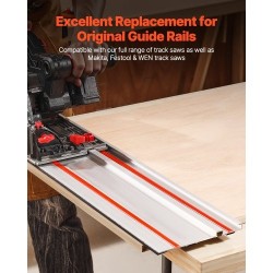 Ohjainkiskosarja puristealumiinia 2 kpl 699 mm sahausalue 1397 mm