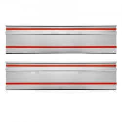 Ohjainkiskosarja puristealumiinia 2 kpl 699 mm sahausalue 1397 mm