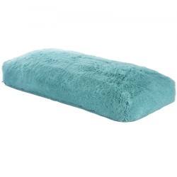 Säkkituoli suuri irrotettavalla pestävällä plyysipäällisellä sininen korkeatiheyksinen vaahtotäyte