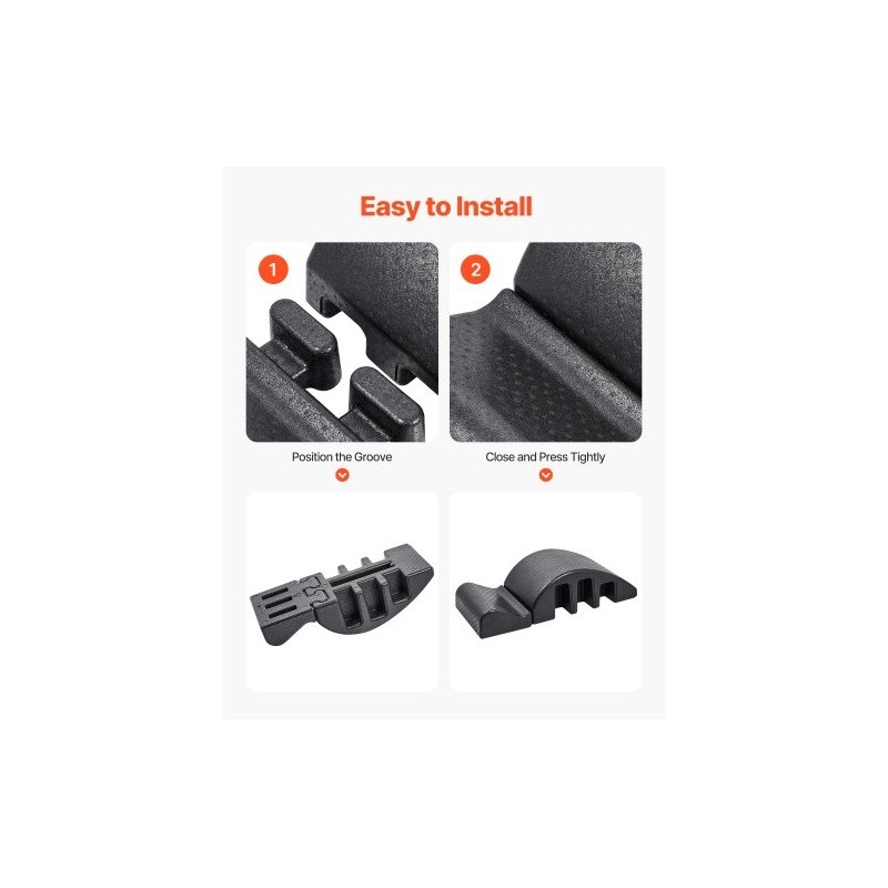 Pilates-selänkorjain EPP-materiaali ja tiheä vaahtomuovi kaksiosainen 980x390x270 mm selän liikkuvuuden tukemiseen