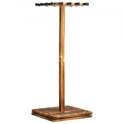 Vapateline mäntypuinen lattialle 16 vavalle 360 asteen pyörivä