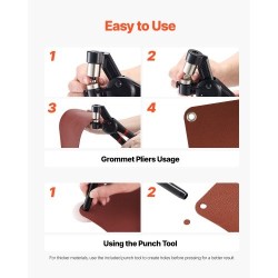 Purjerenkaiden asennussarja alumiiniseosta 10 mm 500 kpl reiän tekoon ja kiinnitykseen