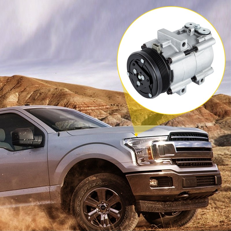 Ilmastointikompressori 4.2L 4.6L 5.4L 6.8L Ford Lincoln Mercury 1993-2007