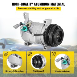 A/C-kompressori alumiiniseoksesta 00-14 Cadillac Chevy GMC Hummer 4.8L-8.1L