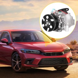 Ilmastointikompressori Honda Civic 1.8L 2006–2011, alumiinirakenne