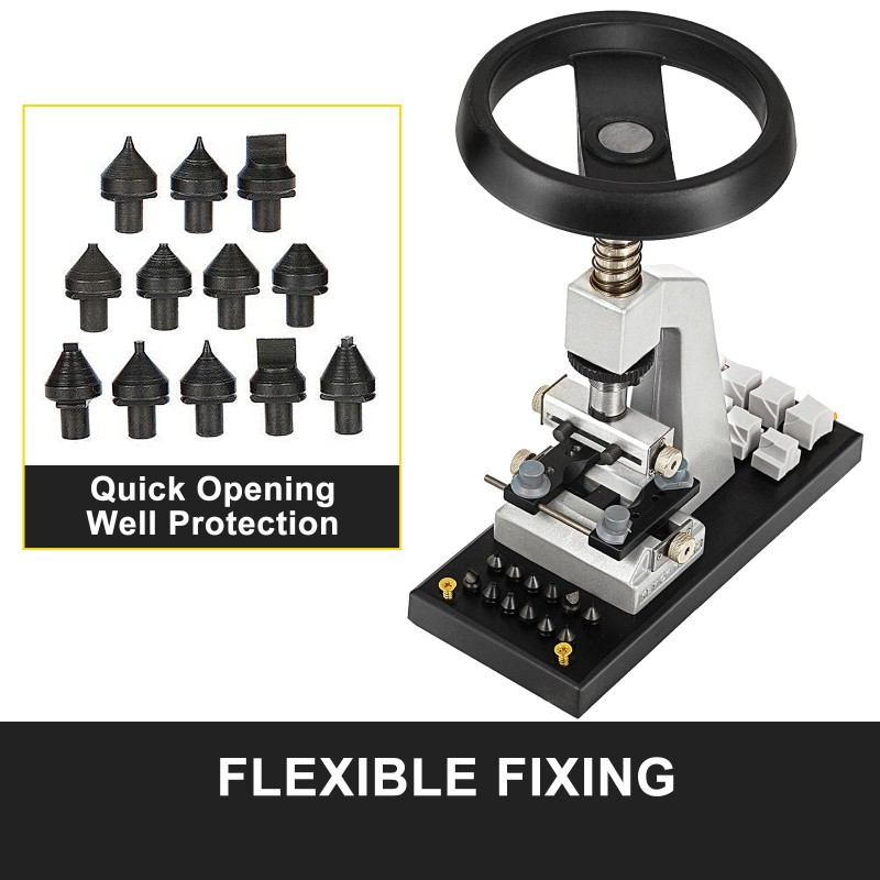 Työpöytämallinen kellonpohjan avaaja 5700 ruuvattaville koteloille
