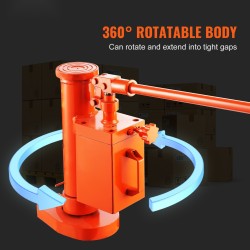 Hydraulinen varvasnostin 5 tonnia, 1-9,1 tuumaa nostokorkeus