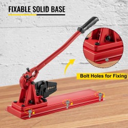 Penkkimallinen käsipuristin CRV-terästä 24-tuumainen viidellä puristuskoolla ja vaijerileikkurilla