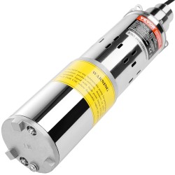 Upotettava aurinkokäyttöinen syväkaivopumppu 24V 277W 35 l/min 83 m nostokorkeus