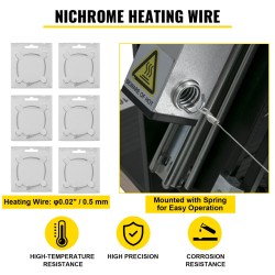 Kuumalangallinen styrox-leikkuri alumiinirunkoinen 42 cm leikkuupaksuus 120 cm leikkuupituus