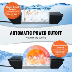 Ultraäänihöyrystin 10 suutinta 7000 ml tunnissa ruostumaton teräs ja muovi IP67 ulkokäyttöön